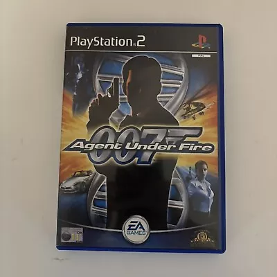 James Bond 007 Agent Under Fire PS2 Playstation 2 Complete With Manual / Tested • £3.99