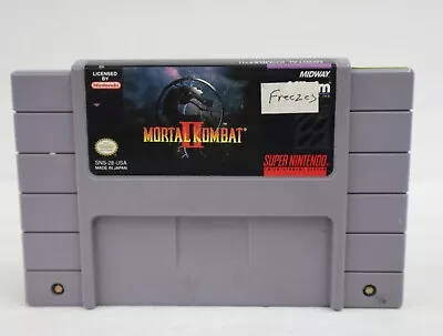 Mortal Kombat II Authentic (Super Nintendo SNES 1994) Cart Only • $19.99