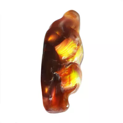 Natural Mexican Fire Agate Gemstone 9 Cts Loose Fancy Rough From Mexico • $35.14