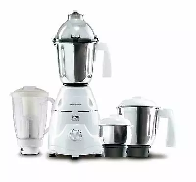 Morphy Richards Icon Supreme 750 Watt 230 V Mixer Grinder With 4 Jars White • $187.99