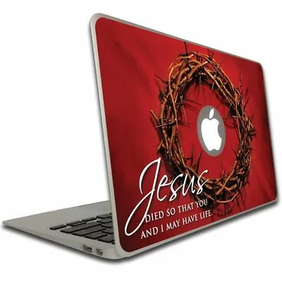Jesus Died... Religious Macbook Air Or Macbook Pro Skin - FREE SHIPPING • $19.95