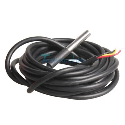 Waterproof DS18B20 Temperature Temp Sensor Digital Thermal Probe 2.5M Cable • $2.14