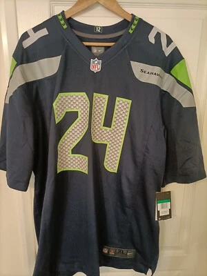 £45.50 • Buy Seattle Seahawks Nike NFL Jersey . Size Loose Fit Xl. Lynch 24 . 