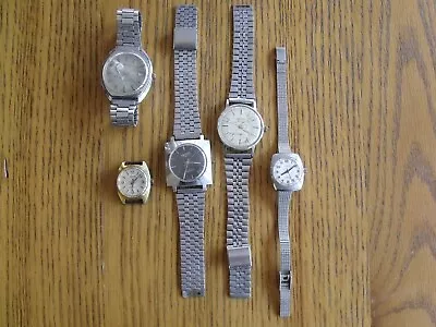 Job Lot Of Vintage Lanco Watches - 4 In Working Order - Spares Or Repair • $110.66