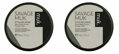 (2X) Savage Muk Hair Styling Mud  (95g) • £31.80
