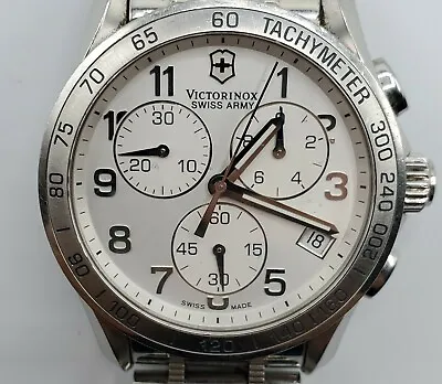 Swiss Army Victorinox Tachymeter Bezel Watch 241315 • $299.99