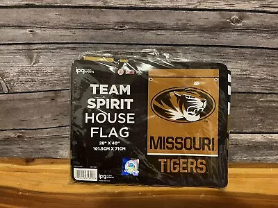 MISSOURI TIGERS  Official NCAA 28 In X 40 In Outdoor House Flag Banner  New • $11.20