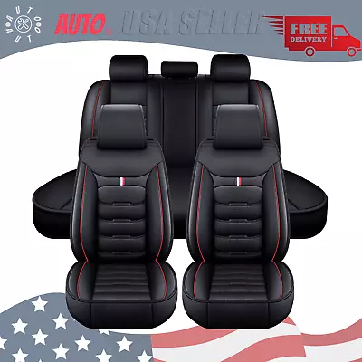 Front & Rear Full Set Cushion Leather Protector Pad For Hyundai Car HeiHong • $67.44