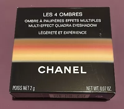 NEW Rare Chanel Les 4 Ombres Légèreté Et Expérience Multi-Effect Eyeshadow Quad • £37