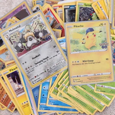 $2.50 • Buy Bulk Pokemon Go TCG Cards, Rares & Holos Included, Lightly Played Condition