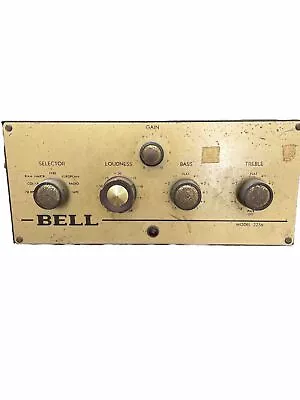 Vintage Bell Sound Systems 2256 Tube Amplifier (without Tubes) • $199