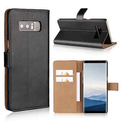 For Huawei Premium Pu Leather Wallet Case Magnetic Closure Flip Cover  • £2.99