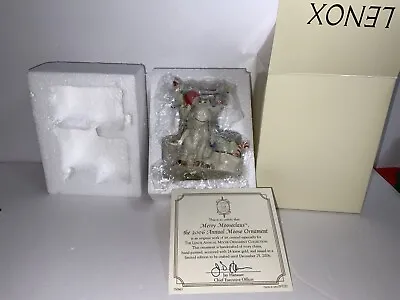 $50 • Buy Lenox 2006 Moose Merry Mooseclaus Ornament