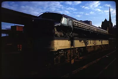 Original Rail Slide - BO Baltimore & Ohio 1464 Detroit MI 9-1968 • $4.97