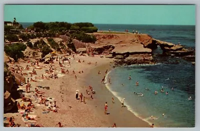 Postcard The Cove La Jolla California Bathing Beach • $4.75