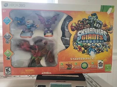 XBOX 360 Skylanders Giants Starter Pack Video Game Figures Portal 2012 NIB • $69