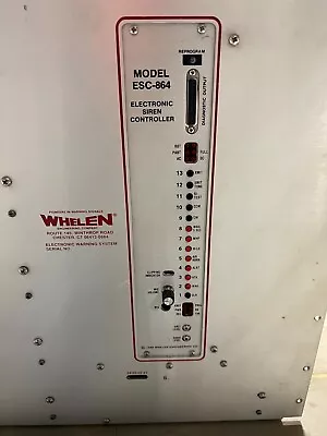 Whelen Esc-864 Electronic Siren Controller • $400