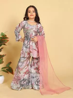 Pakistani Indian Kids Dress Salwar Kameez Party Wear • $75.83