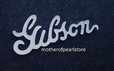 Gibson Script Banjo Logo ReplacementUpgradeRepair Genuinely Mother Of Pearl • $24.99