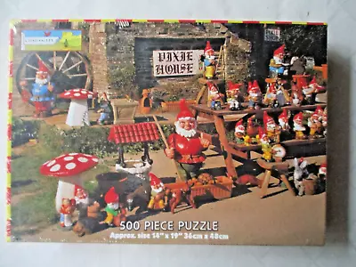 NEW Vintage Chad Valley 500 Piece Jigsaw - Cornish Pixie House • $55