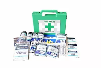 Vehicle / Travel Emergency First Aid Kit (QF3003) In Box Car Bus Coach Taxi • £10.20