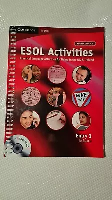 Cambridge Photocopiable ESOL ACTIVITIES Entry 3 W Audio CD For Living In UK @NEW • £30