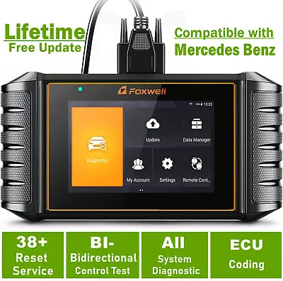 Bidirectional Scanner OBD2 Scanner Full System Diagnostic Tool For Mercedes Benz • $228.99