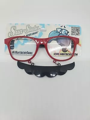 Sun-staches Sun Stach Sunglasses Mustache New Mustang Stache • $8.99