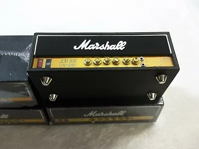 Marshall Mini 1/6 Scale Guitar Amplifier Replica Model Jcm 800 Amp Head Only   • $20