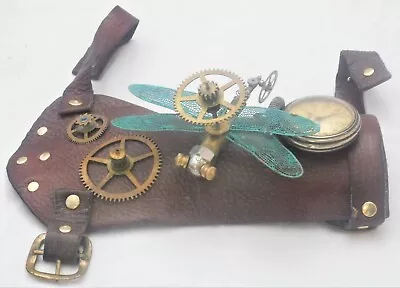 Arm Cuff Wearable Steampunk Art Accessories Handmade One Of A Kind Pieces • $44.99