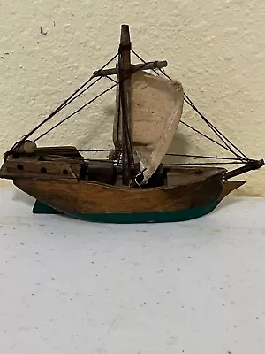 Model Sailing Ship 4 1/2  Long • $5