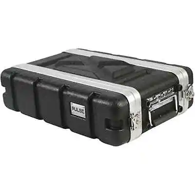 Pulse ABS-2US 19  Rack ABS Flight Case - 2U Short Shallow Rack Flight Case • £86.99