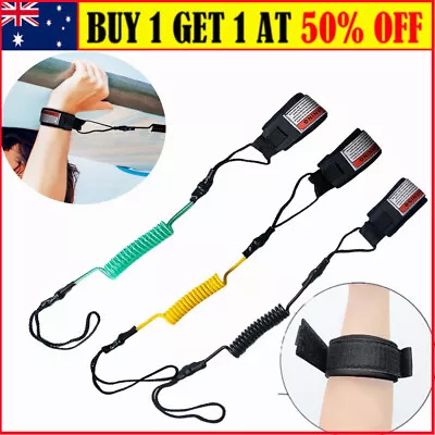 Surf Leash Safety Hand Rope For Stand Up Paddle Board Surfboard Ankle Strap AU • $10.99