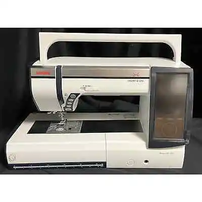 Janome Memory Craft 12000 Sewing Machine W/ Accessories Great Condition • $2900