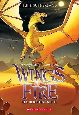 Wings Of Fire Book Five: The Brightest Night By Sutherland Tui T. • $4.49