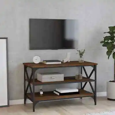 $71.99 • Buy TV Cabinet Brown Oak 80x40x50 Cm Engineered Wood VidaXL