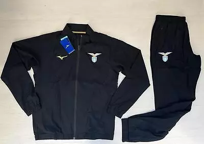 7462/3 Mizuno Ss Lazio Tracksuit Travel Suit Jacket+Pants 2023/2024 • $190.88