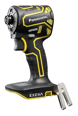 Panasonic EXENA Impact Driver Dual 14.4V Tool Only 18V Yellow EZ1PD1X-Y NEW • £176.28