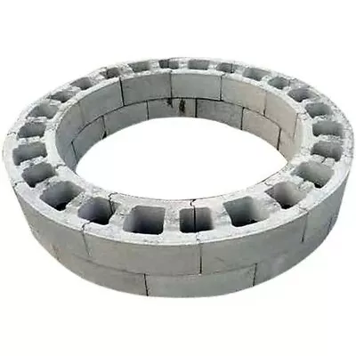 Garden Round Concrete Plastic Mold Block Bricks  Ground Circle Module  DIY  60cm • $67