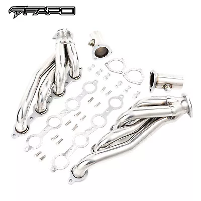 FAPO Headers For C-10 LS Chevy GMC Truck LS1 LS2 LS3 Conversion Swap • $179.99