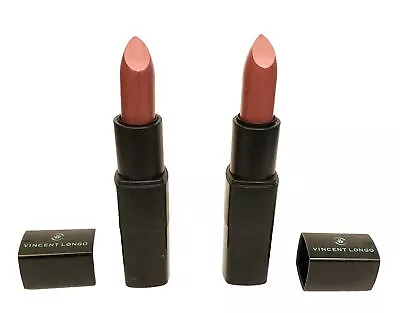 2 Vincent Longo Wet Pearl Lipstick 50190 SPF 20 Sugar Mauve • $9.95