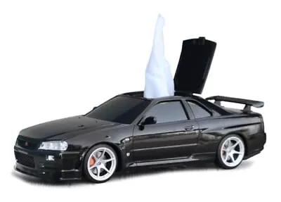 Nissan SKYLINE GT-R (BNR34) Black Wet Tissue Case Officially Licensed Product • $69.95