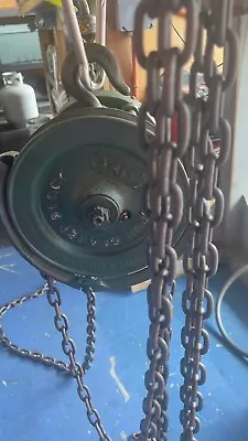 The Yale & Towne 1/2 Ton Chain Hoist • $275