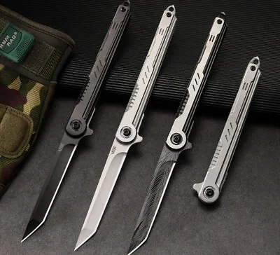 Ｍ390 Hunting Camping Fishing Outdoor Tactical Pocket Tools Knives Folding Knife • $14.99