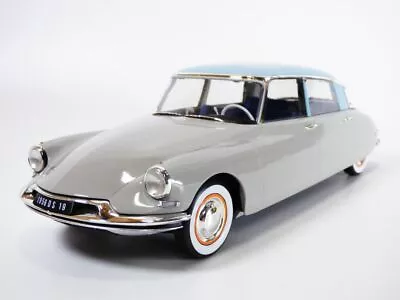 CITROEN DS19 Gris Rosé & Toit Turquoise 1956 1/18 • £73.15