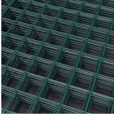 PVC Coated Wire Mesh Panels-50mm (2 ) Holes Weld  Mesh Green Fencing Pet • £28