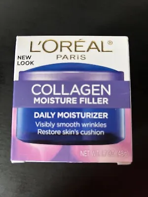 $12.20 • Buy L'Oreal Paris Collagen Moisture Filler Daily Moisturizer, 1.7 Oz