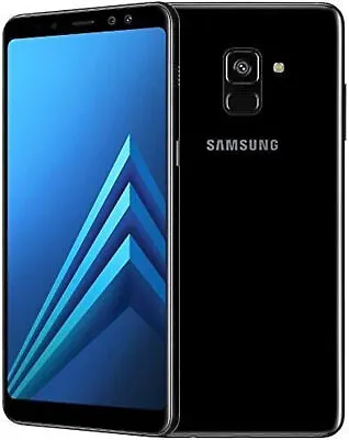 Samsung Galaxy A8 2018 SM-A530W 32GB Black Fully Unlocked Smartphone -VERY GOOD- • $75.95