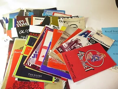 VINTAGE WEST END THEATRE PROGRAMMES 1970s 1980s 1990s HUGE SELECTION • £1.99