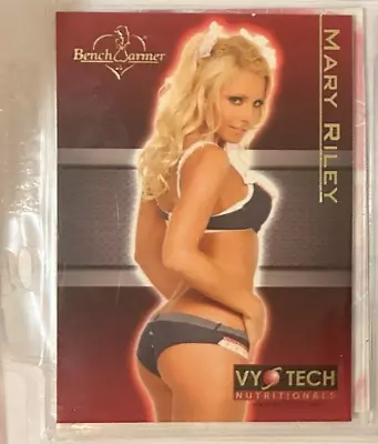 2006 Benchwarmers VY Tech Nutritionals Mary Riley Card • $0.99